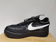 NIKE AIR FORCE 1 x OFF- WHITE BLACK WHITE AO4606-001  - 2