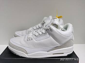 Air Jordan 3 Retro Pure White 136064-111