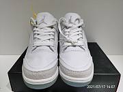 Air Jordan 3 Retro Pure White 136064-111 - 3