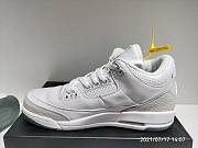 Air Jordan 3 Retro Pure White 136064-111 - 2