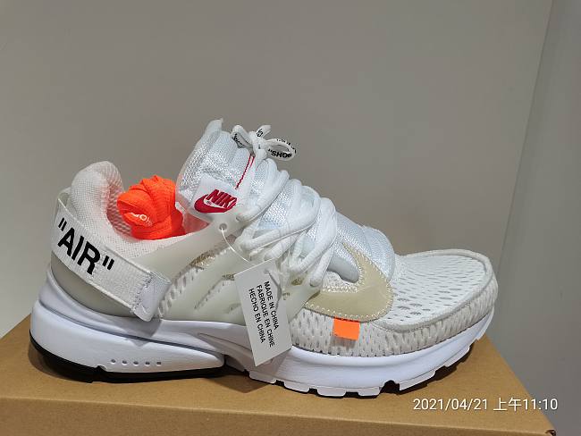 NIKE AIR PRESTO x OFF-WHITE WHITE AA3830-100 - 1