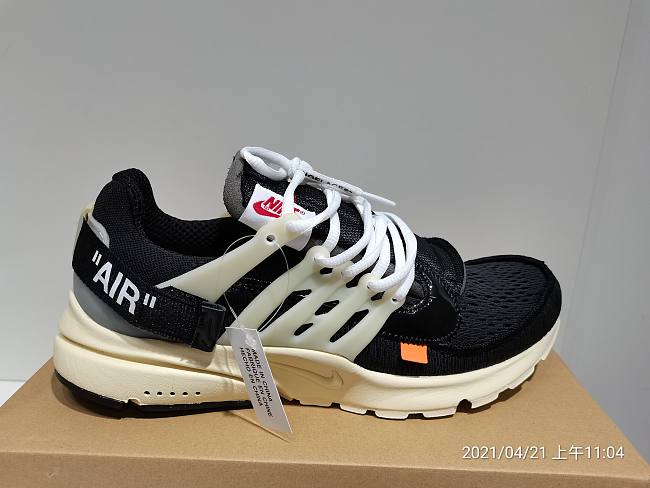 NIKE AIR PRESTO x VIRGIL ABLOH’S OFF-WHITE  AA3830-001 - 1