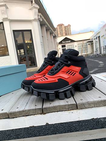 Prada Cloudbust Thunder Luminous Red Sneakers