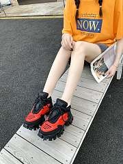 Prada Cloudbust Thunder Luminous Red Sneakers - 3