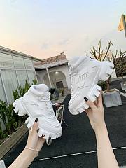 Prada Cloudbust Thunder Luminous full White Sneakers - 4