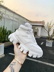 Prada Cloudbust Thunder Luminous full White Sneakers - 5