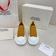 Alexander McQueen Tread Slick Lace Up Yellow - 6