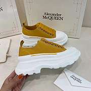 Alexander McQueen Tread Slick Lace Up Yellow - 4