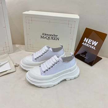 Alexander McQueen Tread Slick Lace Up White