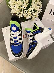 Louis Vuitton Archlight Trainer Monogram Blue Green - 4