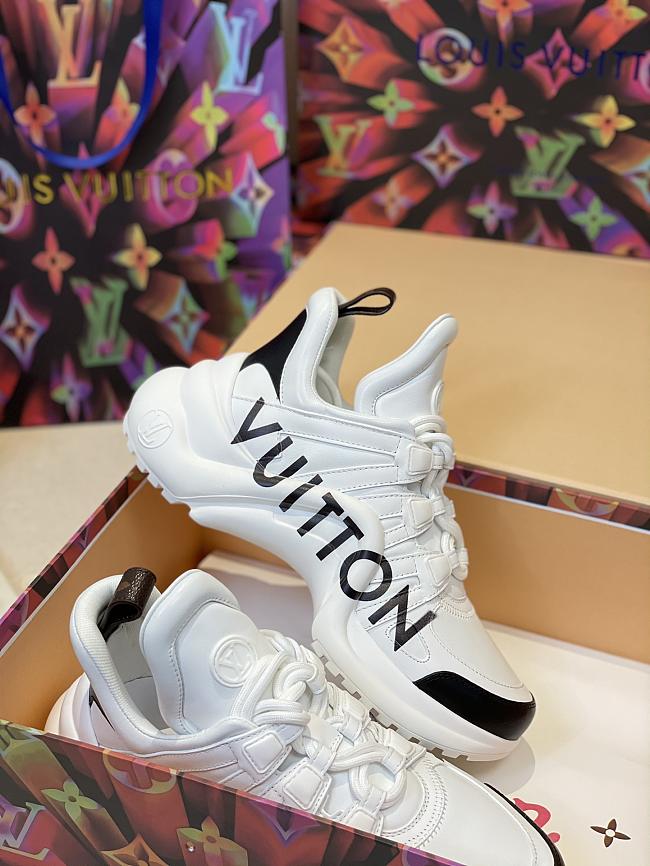 Louis Vuitton Archlight Trainer Monogram White Black - 1