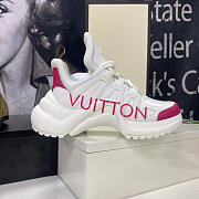 Louis Vuitton Archlight Trainer Monogram Pink White - 5