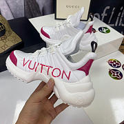 Louis Vuitton Archlight Trainer Monogram Pink White - 4