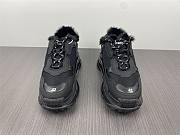 Balenciaga Triple S Fake Fur Black 668562W3CQ51000 - 4