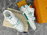 Louis Vuitton Top Sneaker White Green - 5