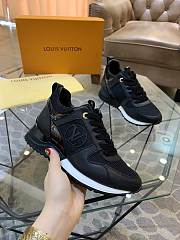 Luis Vuitton Run Away Sneaker Black - 1