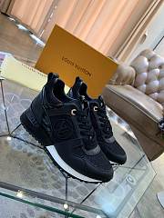 Luis Vuitton Run Away Sneaker Black - 5