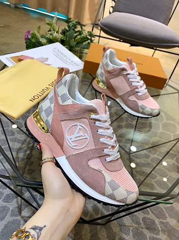 Luis Vuitton Run Away Sneaker Pink