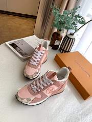 Luis Vuitton Run Away Sneakers Pink  - 5