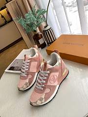 Luis Vuitton Run Away Sneakers Pink  - 3