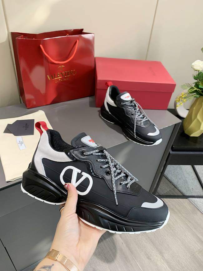 Valentino Vlogo Sneaker Black - 1