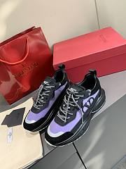 Valentino Vlogo Sneaker Purple - 4