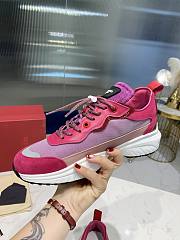 Valentino Vlogo Sneaker Dark Pink - 5