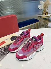 Valentino Vlogo Sneaker Dark Pink - 2