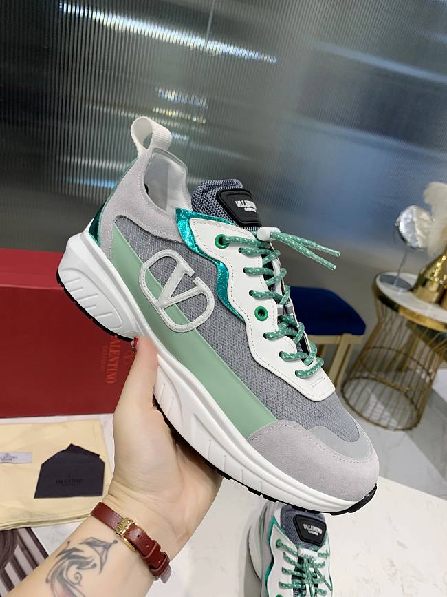 Valentino Vlogo Sneaker Green - 1