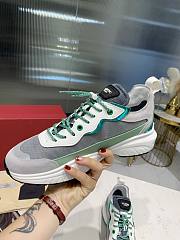 Valentino Vlogo Sneaker Green - 4