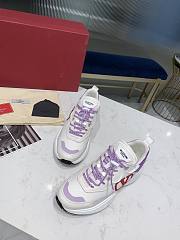 Valentino Vlogo Sneaker White Purple - 2