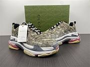 Gucci x Balenciaga The Hacker Project Triple S Beige 681066ULZ10 9795 - 2