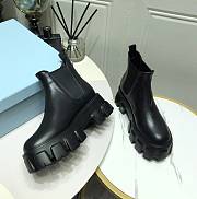 Monolith Brushed Leather Chelsea Boots Black - 2