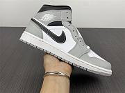 Air Jordan 1 Mid Light Smoke Grey 2021 554724-078 - 4