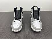 Air Jordan 1 Mid Light Smoke Grey 2021 554724-078 - 5