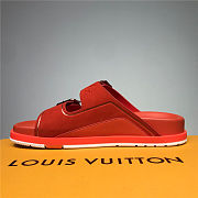 Louis Vuitton x NBA Trainer Mule Red - 5