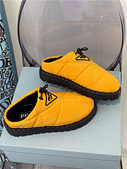 Prada Padded Nylon Slip-on Yellow - 3