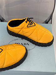 Prada Padded Nylon Slip-on Yellow - 2