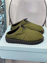 Prada Padded Nylon Slip-on Green - 1