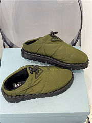 Prada Padded Nylon Slip-on Green - 5