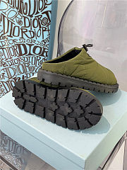 Prada Padded Nylon Slip-on Green - 2