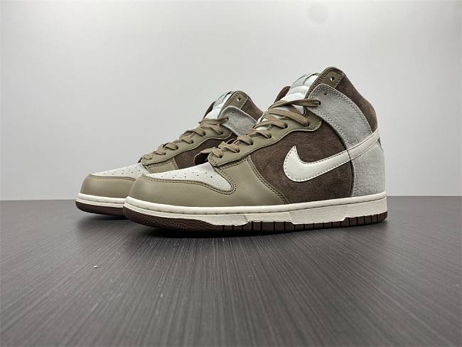 Nike Dunk High Light Chocolate DH5348-100 - 1