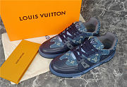 Louis Vuitton Trainer Sneaker Navy - 2