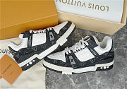 Louis Vuitton Trainer Sneaker Black - 5