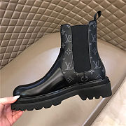 Louis Vuitton Beaubourg Ankle Boot Monogram Black - 2