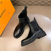 Louis Vuitton Beaubourg Ankle Boot Monogram Black - 3