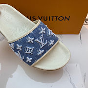 Louis Vuitton x NBA Miami Mule Blue - 4