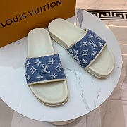 Louis Vuitton x NBA Miami Mule Blue - 2