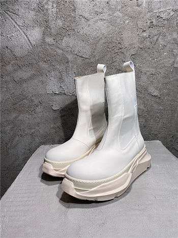 Rick Owen Boots Ivory