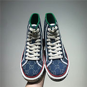 Gucci Tennis 1977 GG Sneaker Blue - 4